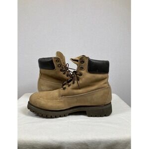 Timberland 6-Inch Premium Boot Mens 7.5M Wheat Tan Leather Waterproof 10063 USA